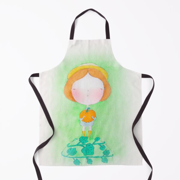 Item preview, Picking pumpkins in autumn designed and sold by pufilki.