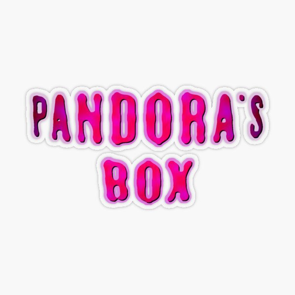 Pandora's Box Sticker for Sale by ishbellah