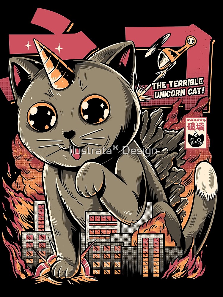 Catzilla by ilustrata