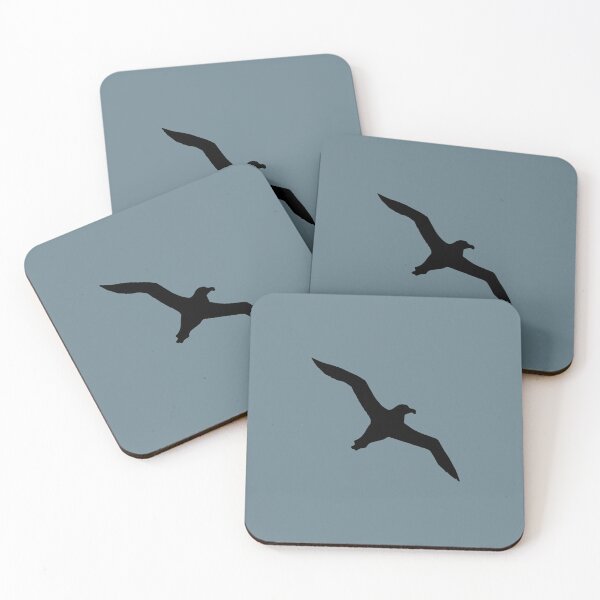 Item preview, The Albatross That Observes The Ocean Seabird Silhouette designed and sold by taiche.