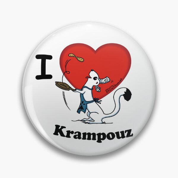 Item preview, Breton design I love krampouz BREIZHermine designed and sold by Artabbydesign.