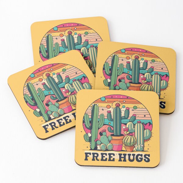 Item preview, Cactus Free Hugs designed and sold by LuckyFamily.