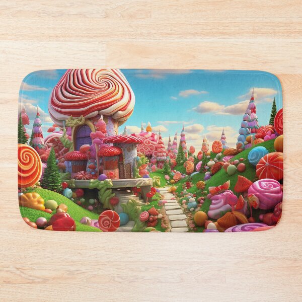 Item preview, Colorful surreal land designed and sold by Aganona.