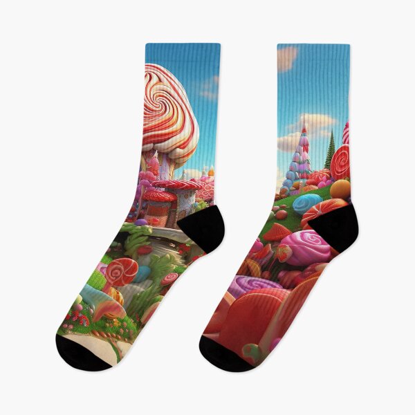 Item preview, Colorful surreal land designed and sold by Aganona.