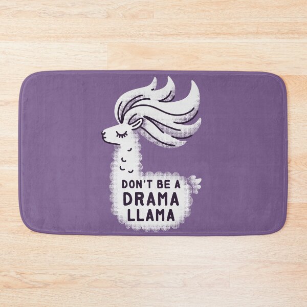 Item preview, Dramatic Hair Flip Llama designed and sold by 1BPDesigns.