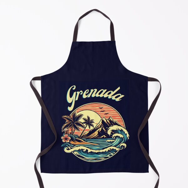 Item preview, Grenada Retro Vintage designed and sold by TsunamiBlue.