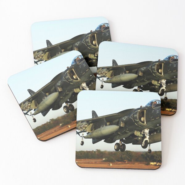Item preview, STK109643M-An AV-8B Harrier landing. designed and sold by StocktrekImages.
