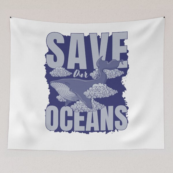 Item preview, Save our oceans designed and sold by addict2reading.