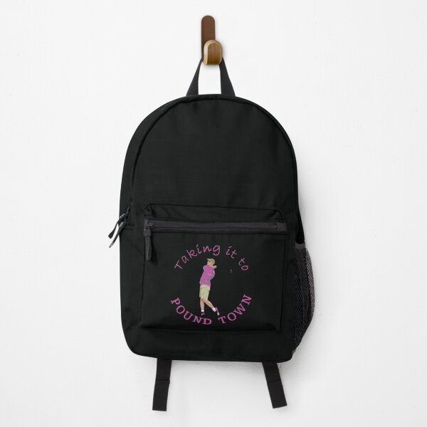 Item preview, Golf Swing Taking it to Pound Town Golf Ball Design designed and sold by FuddalanDesigns.