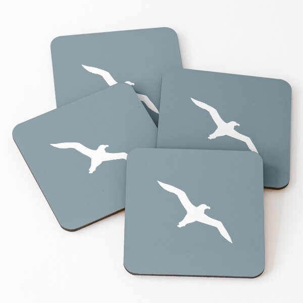 Item preview, The Albatross That Observes The Ocean Seabird Silhouette designed and sold by taiche.