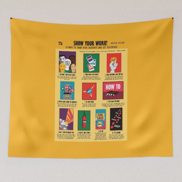 Item preview, Show Your Work! (Austin Kleon) designed and sold by TKsuited.