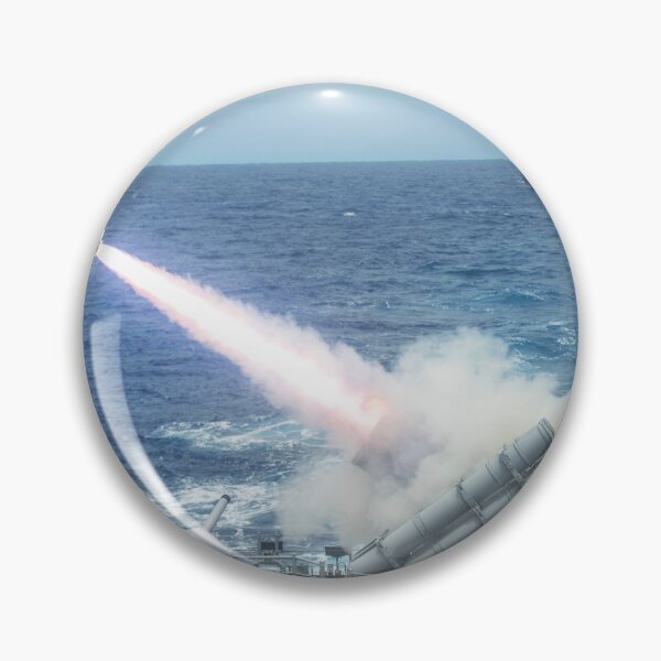 Item preview, STK109617M-A Harpoon missile is launched from USS Shiloh. designed and sold by StocktrekImages.
