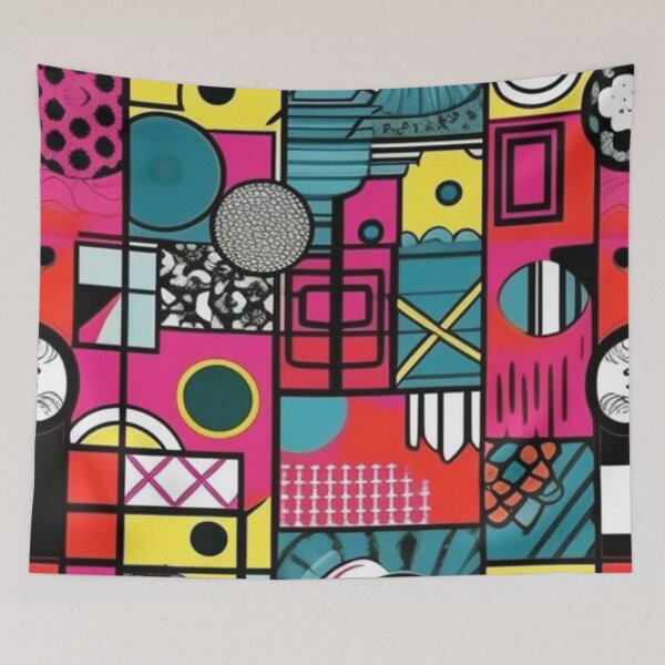 Item preview, Pop art pattern  designed and sold by Roxburylane.