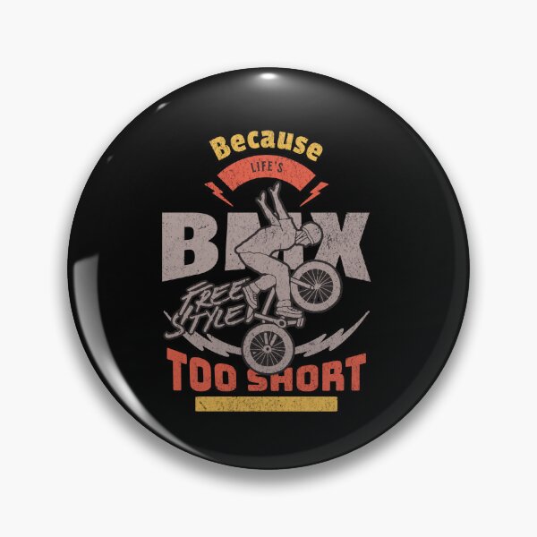 Item preview, BMX Because Life’s Too Short designed and sold by WildWoodWaver.