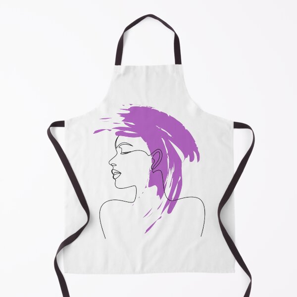Item preview, Linear outline of a beautiful woman with brushstroke designed and sold by ElenaKud.