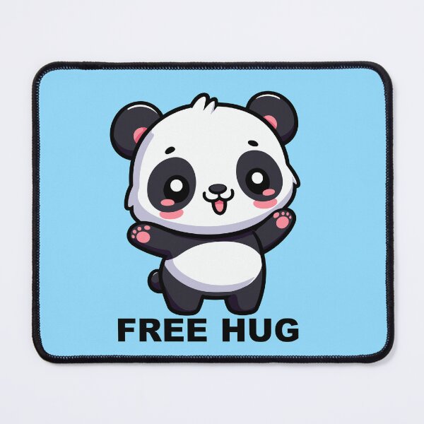 Item preview, Panda Kawaii (Free Hug) designed and sold by cave-canvas.