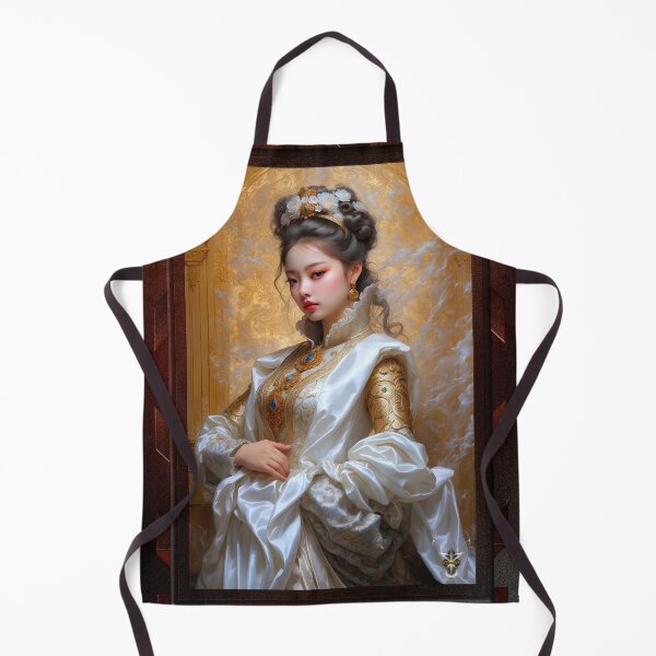Item preview, Mitori Kasawagana An Asian Woman Of Noble Birth Beautiful AI Concept Art Portrait by Xzendor7 designed and sold by Xzendor7 Digital Art Creations.