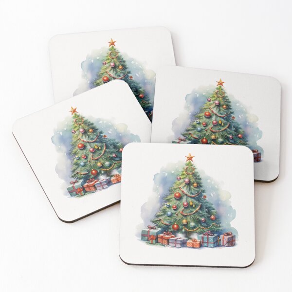 Item preview, Classic Christmas tree gift idea vintage aesthetic Retro Christmas Tree designed and sold by OliveAndSnow.