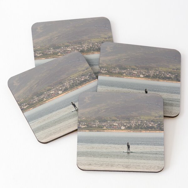 Item preview, Paddleboarding Rathmullan Beach Donegal Vert designed and sold by eddiebarronshop.