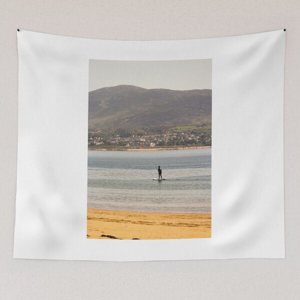 Item preview, Paddleboarding Rathmullan Beach Donegal Vert designed and sold by eddiebarronshop.