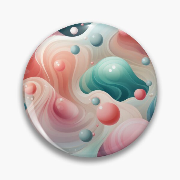 Item preview, Impasto Marbleized Liquid Pixel Art designed and sold by YYWDesigns.