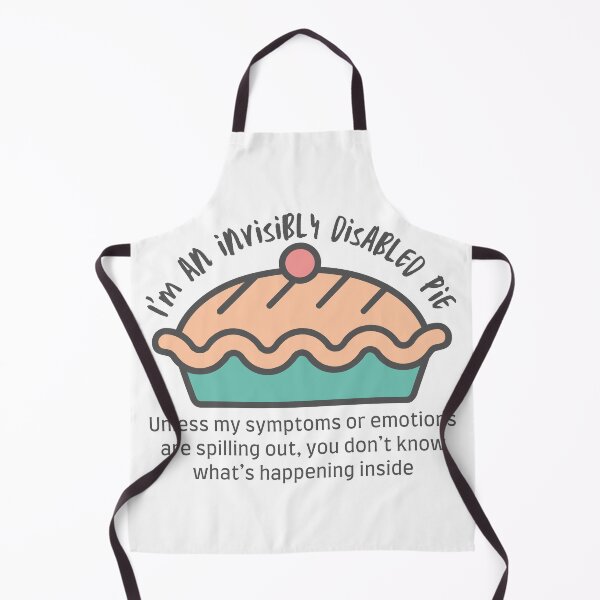 Item preview, I'm an invisibly disabled pie designed and sold by Rebecca Tyler-Squires.