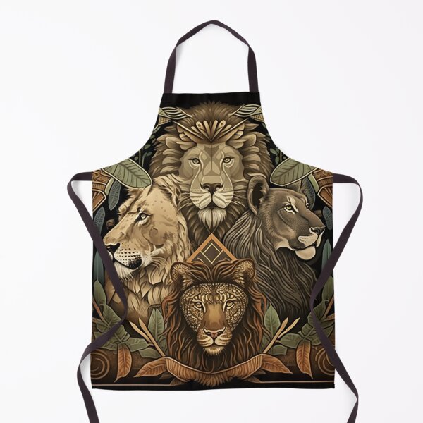 Item preview, Earthy Wilderness: Lions, Tigers, & Bears in Nature's Palette designed and sold by PaintbrushPlace.