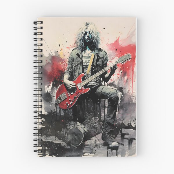 Item preview, Male Grunge Rocker Holding Guitar designed and sold by dcrc.