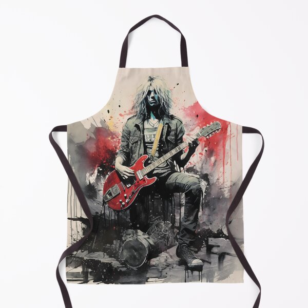 Item preview, Male Grunge Rocker Holding Guitar designed and sold by dcrc.