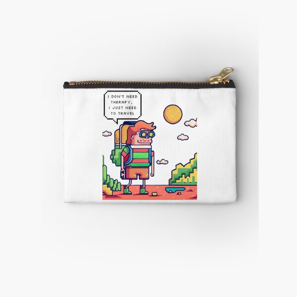 Item preview, I don't need therapy, I just need to travel | Pixel Style designed and sold by CircinusStore.