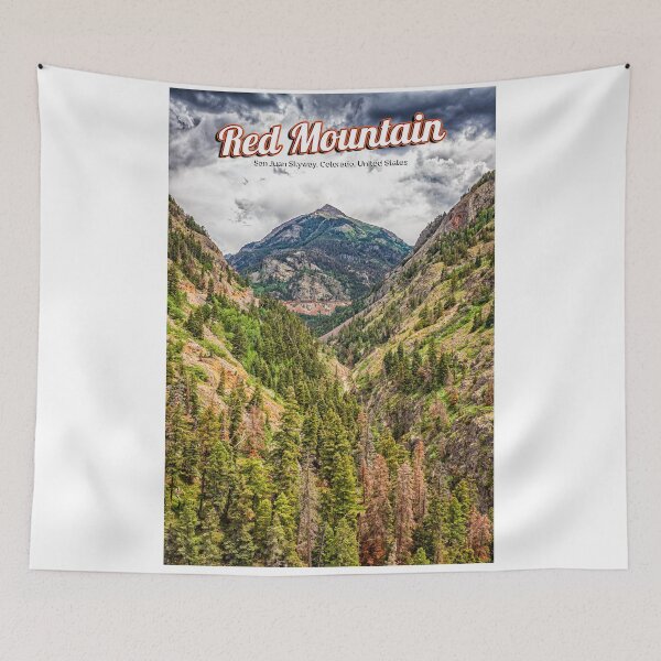 Item preview, Red Mountain on the San Juan Skyway  designed and sold by GestaltImagery.