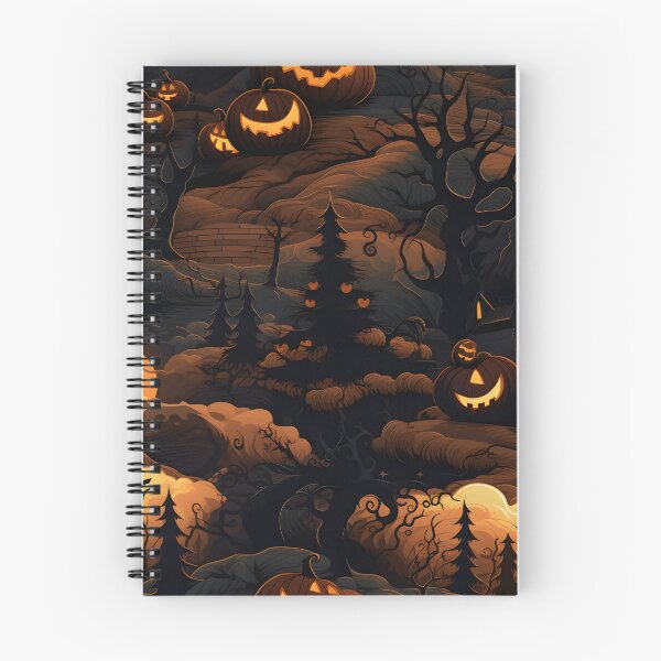 Item preview, Halloween night seamless 1 designed and sold by Witchanun Komutthong.