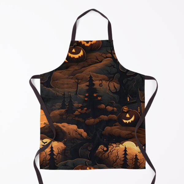 Item preview, Halloween night seamless 1 designed and sold by Witchanun Komutthong.
