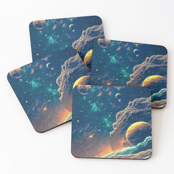 Item preview, Planetary Dance Among Clouds designed and sold by ElliOzy.