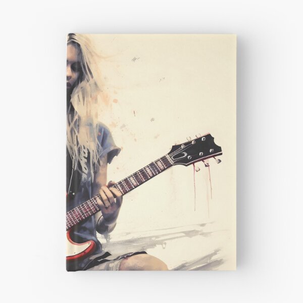 Item preview, Female Grunge Rocker Playing Guitar designed and sold by dcrc.