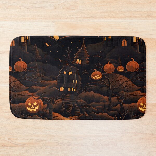Item preview, Halloween night seamless 2 designed and sold by Witchanun Komutthong.