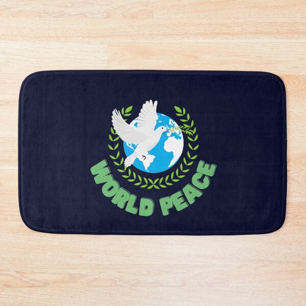 Item preview, World Peace with dove  flying over the globe- Social cause Collection designed and sold by mndesignworx.