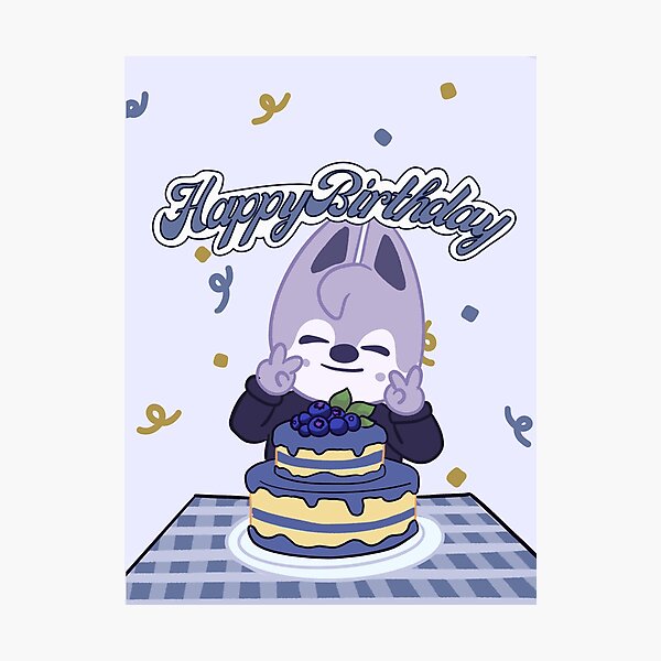 STRAY KIDS (SKZOO) WolfChan Happy Birthday 