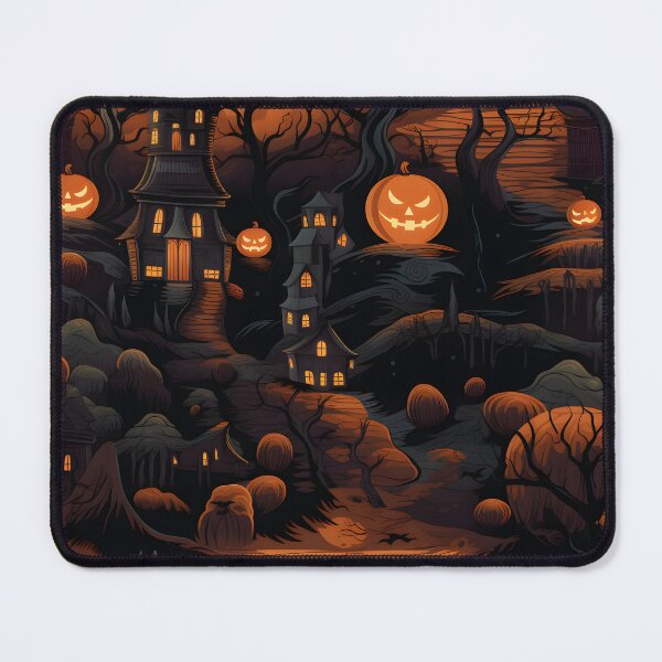 Item preview, Halloween night seamless 3 designed and sold by Witchanun Komutthong.