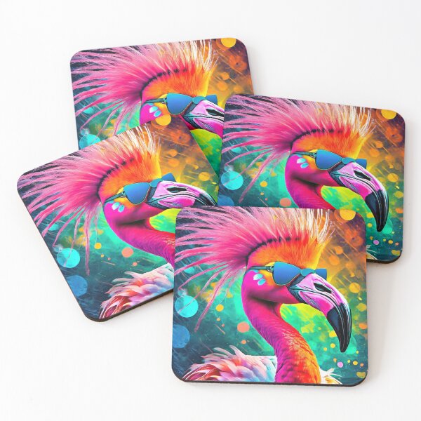 Item preview, Punk Rock Flamingo designed and sold by fotofeast.