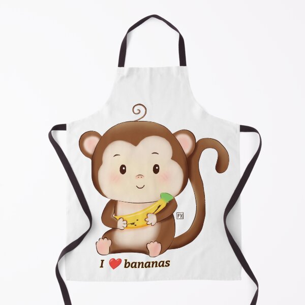Item preview, Monkey | Monkey lovers - Monkey love bananas designed and sold by FennyWijayaMomo.