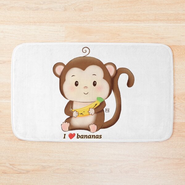 Item preview, Monkey | Monkey lovers - Monkey love bananas designed and sold by FennyWijayaMomo.