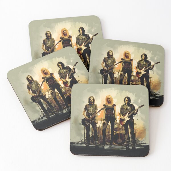 Item preview, Grunge Band Posing with their Instruments designed and sold by dcrc.