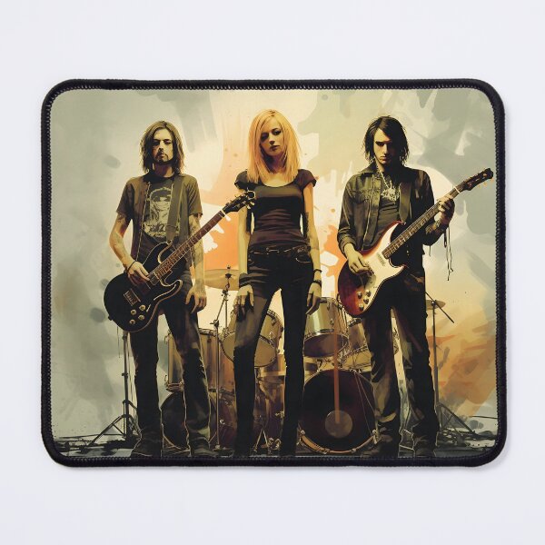 Item preview, Grunge Band Posing with their Instruments designed and sold by dcrc.