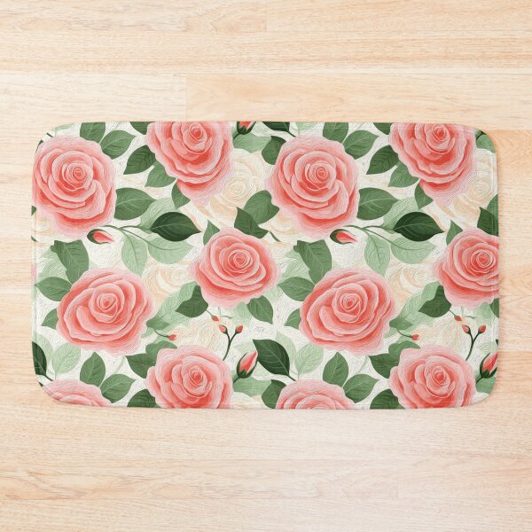 Item preview, Pink Rose Pattern designed and sold by OlmArtify.