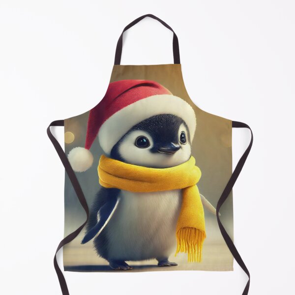 Item preview, Baby penguin with xmas cap and scarf celebrating christmas designed and sold by fotofeast.