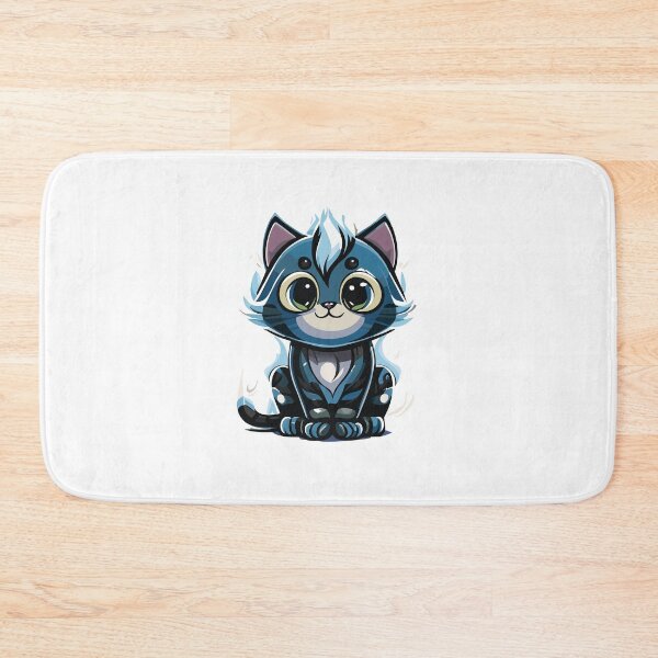 Item preview, Azure Flame Kitten designed and sold by Jonasczm.