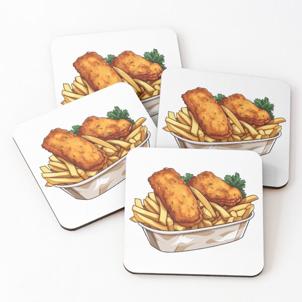 Item preview, Fish n chips designed and sold by HUSTLER-HAUS.
