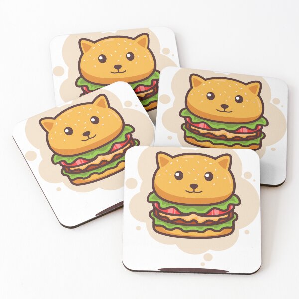 Item preview, Cat Food Burger Doodle Art designed and sold by chomaruddin tri amboko.