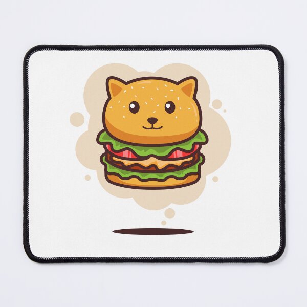 Item preview, Cat Food Burger Doodle Art designed and sold by chomaruddin tri amboko.